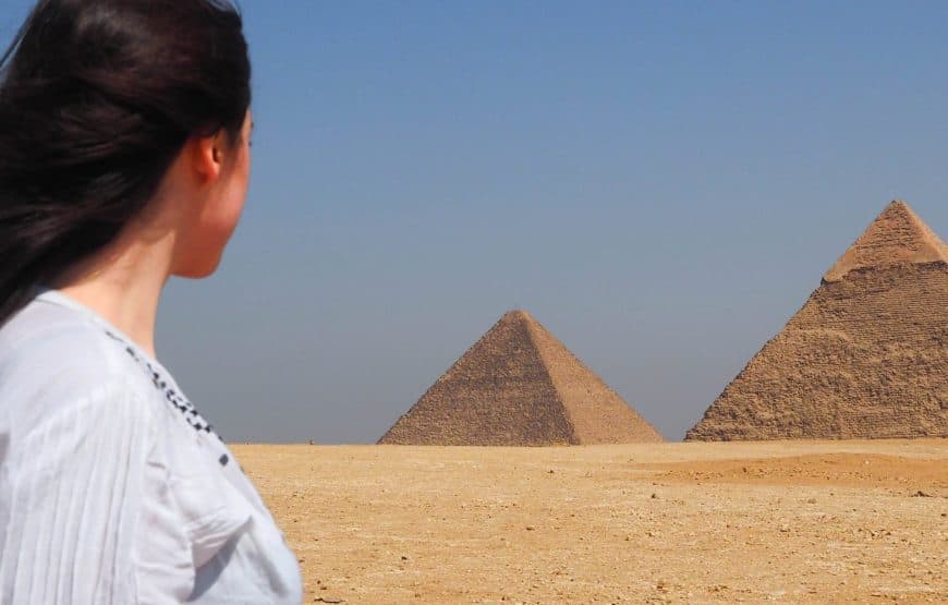 Le Caire en avion depuis Hurghada : pyramides, Sphinx et GEM 4