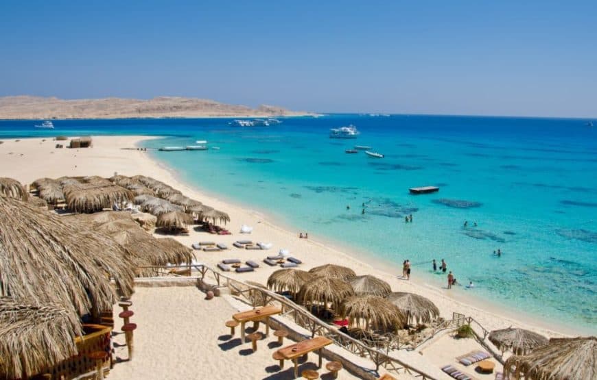 Île Mahmya depuis Hurghada : plage, bateau et snorkeling 2
