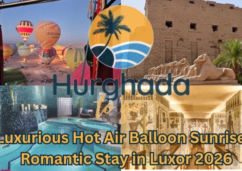 Luxurious Hot Air Balloon Sunrise + Romantic Stay in Luxor 2027