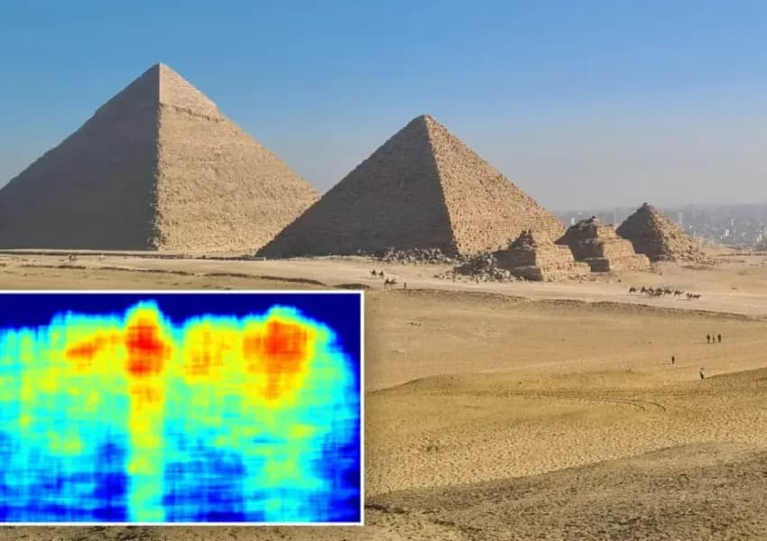 Hidden Heart of the Great Pyramid over 4,500 years