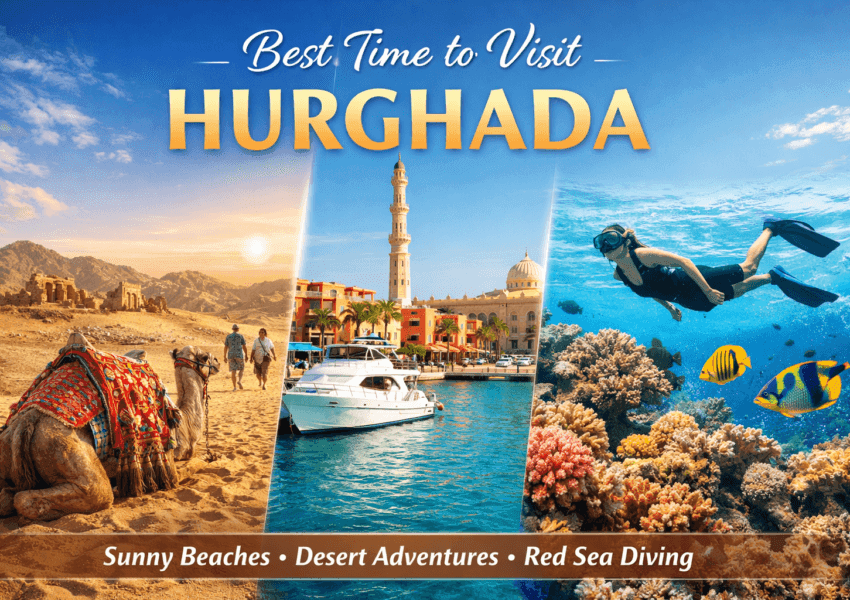 Best Time to Visit Hurghada: Weather by Month & Season