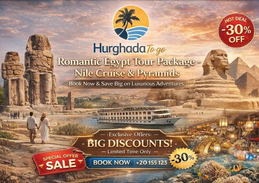 Romantic Egypt Tour Package – Nile Cruise & Pyramids